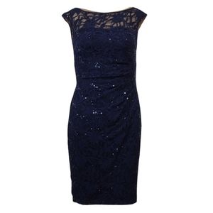 Ralph Lauren Navy Blue Dress